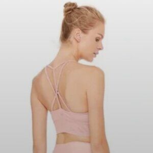 Alo - Lush Bra - Sports Bra - Brallete - Blush Pink - Size Medium